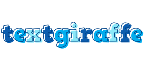 Textgiraffe sailor logo