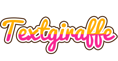 Textgiraffe smoothie logo