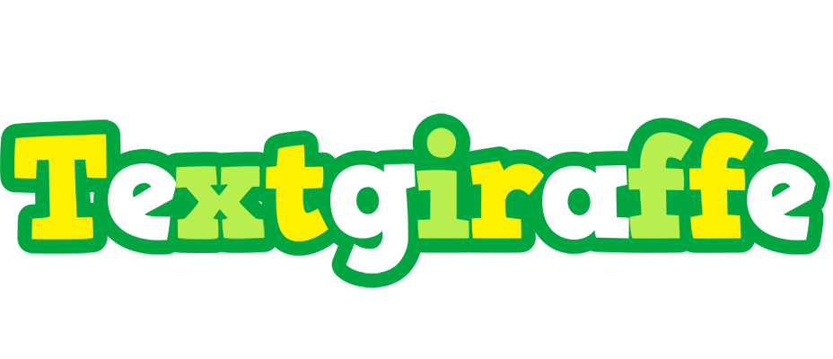 Textgiraffe soccer logo