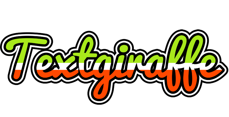 Textgiraffe superfun logo