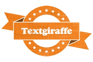 Textgiraffe victory logo