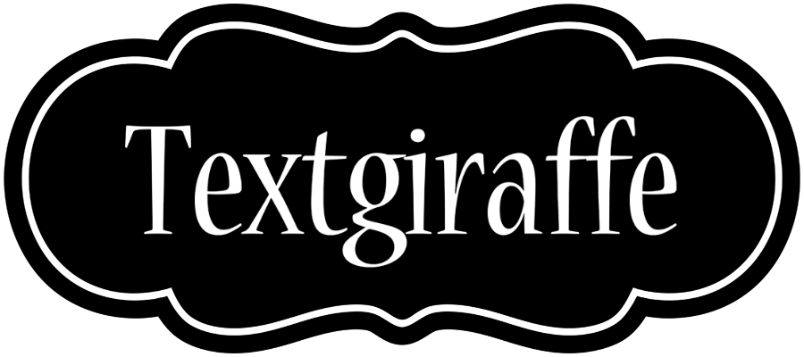 Textgiraffe welcome logo