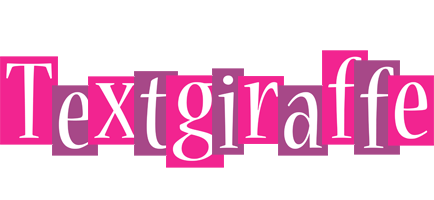 Textgiraffe whine logo