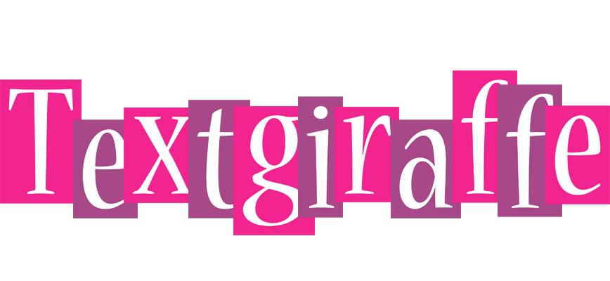 Textgiraffe whine logo
