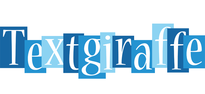 Textgiraffe winter logo