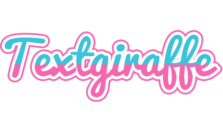 Textgiraffe woman logo