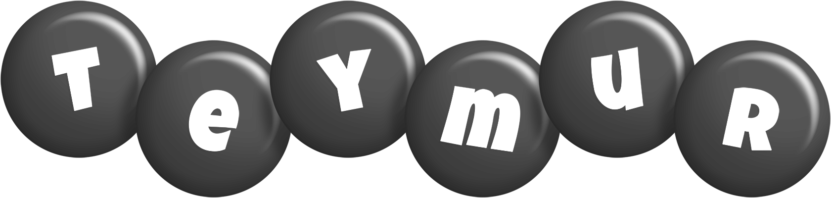 Teymur candy-black logo
