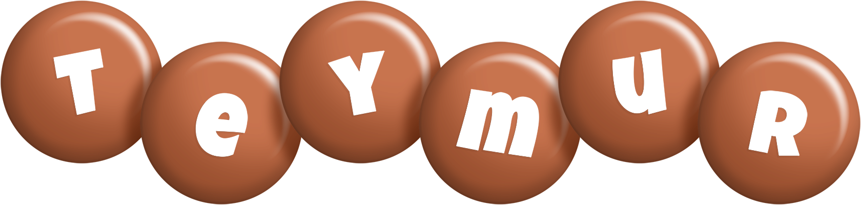 Teymur candy-brown logo