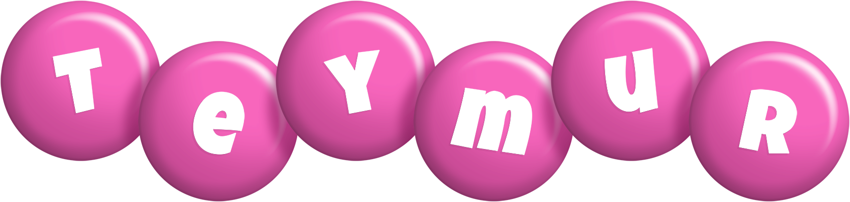 Teymur candy-pink logo
