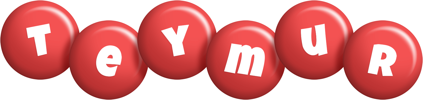 Teymur candy-red logo
