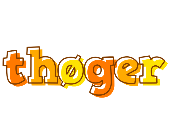 Thøger desert logo