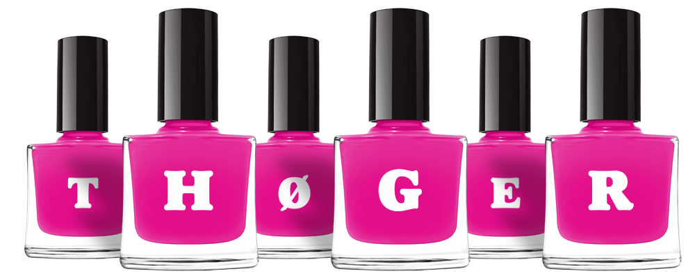 Thøger nails logo