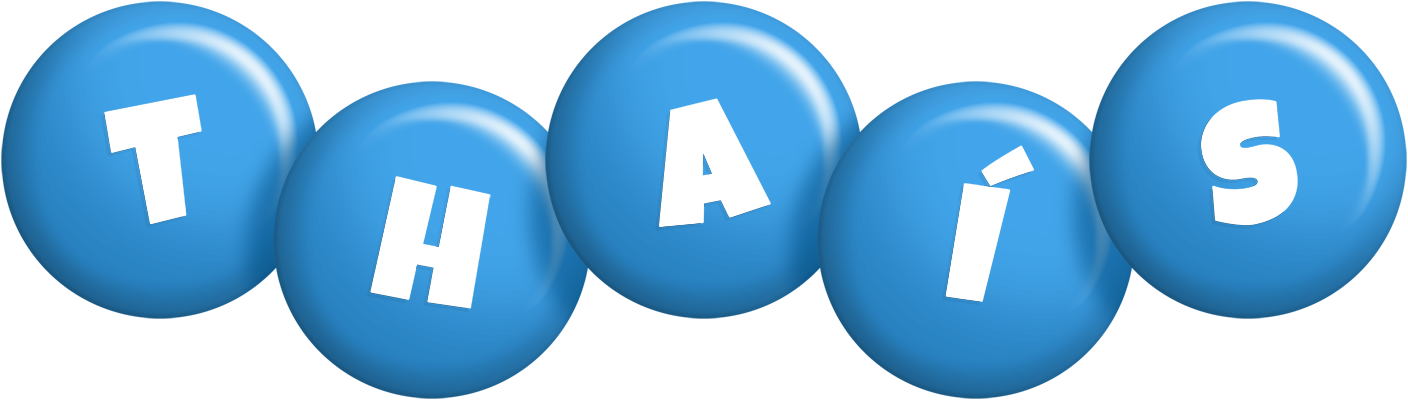 Thaís candy-blue logo