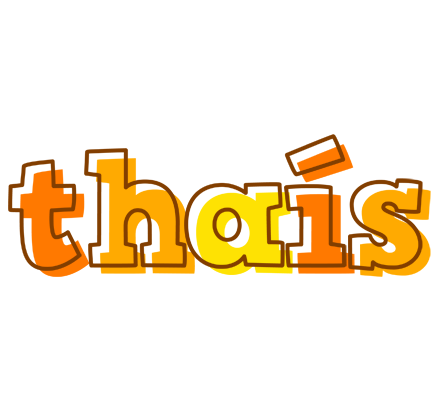 Thaís desert logo