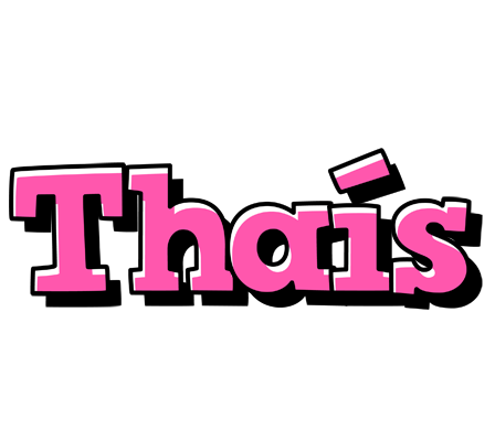 Thaís girlish logo