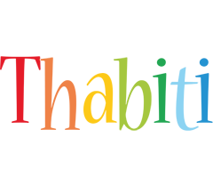 Thabiti birthday logo