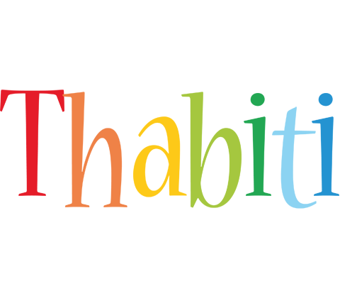Thabiti birthday logo