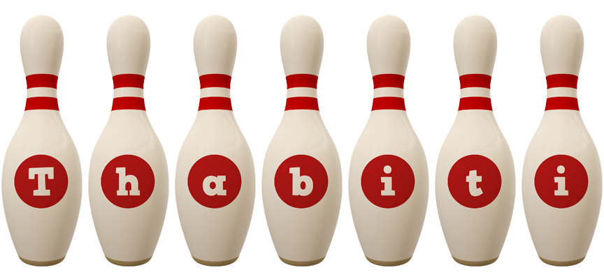 Thabiti bowling-pin logo