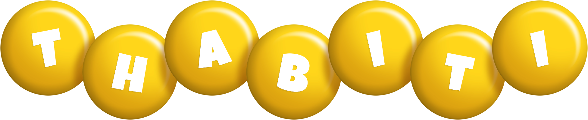 Thabiti candy-yellow logo