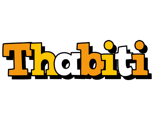 Thabiti cartoon logo