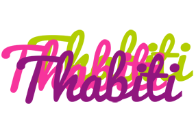 Thabiti flowers logo