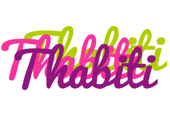Thabiti flowers logo