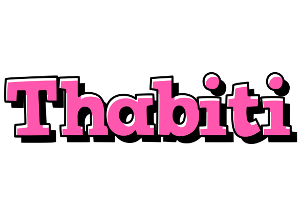 Thabiti girlish logo