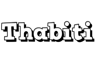 Thabiti snowing logo