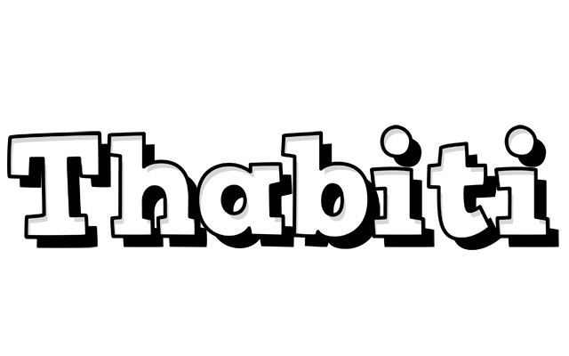Thabiti snowing logo