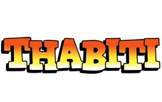 Thabiti sunset logo