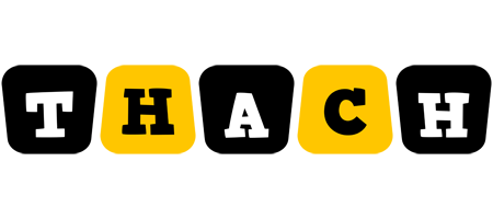 Thach boots logo