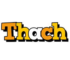 Thach cartoon logo