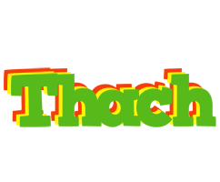 Thach crocodile logo