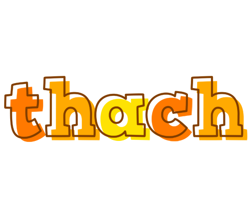 Thach desert logo