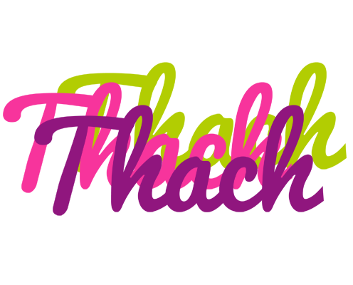 Thach flowers logo