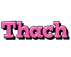 Thach girlish logo