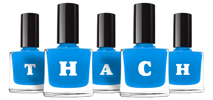 Thach glossy logo