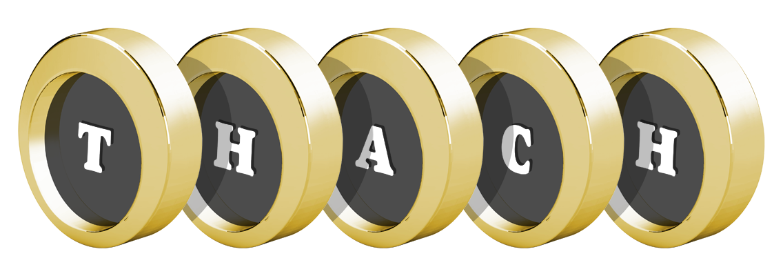 Thach gold logo