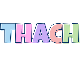 Thach pastel logo