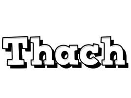 Thach snowing logo