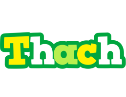 Thach soccer logo