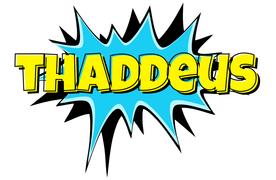 Thaddeus amazing logo
