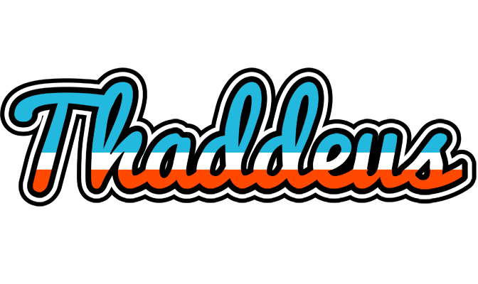 Thaddeus america logo