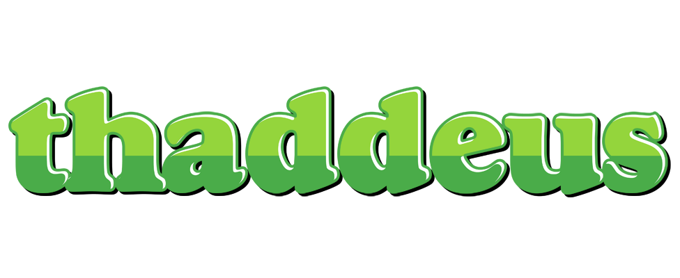 Thaddeus apple logo