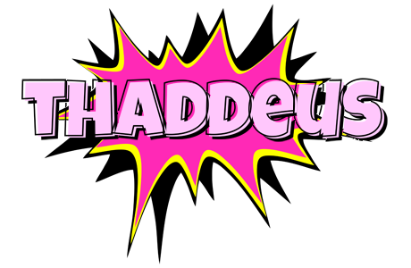 Thaddeus badabing logo