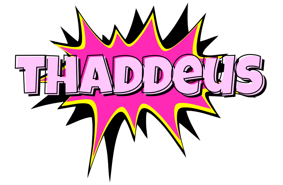 Thaddeus badabing logo