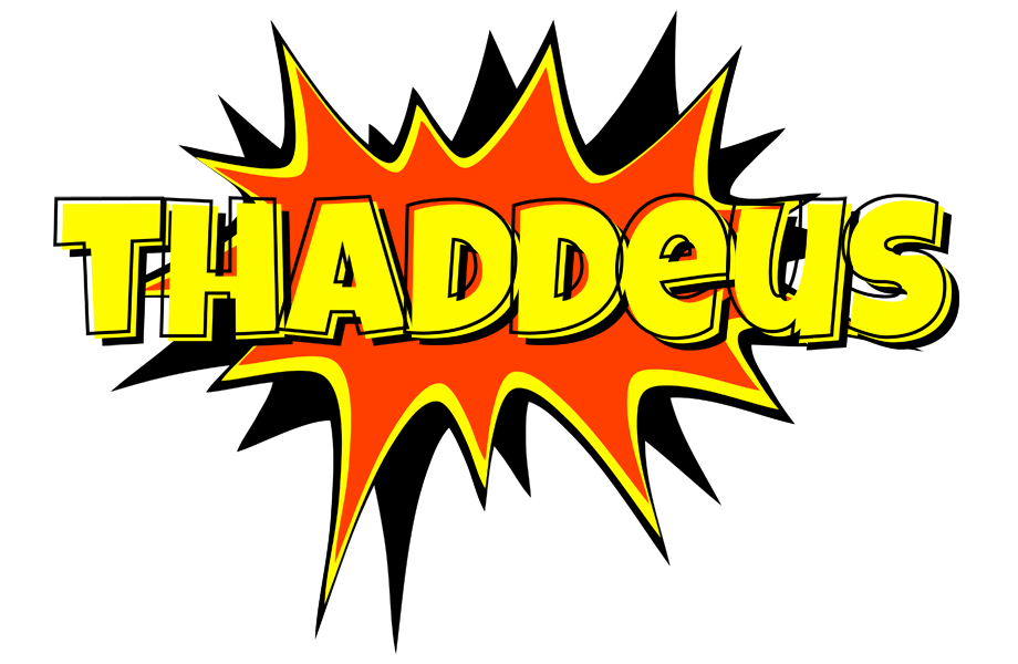 Thaddeus bazinga logo