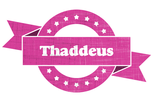 Thaddeus beauty logo