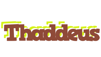 Thaddeus caffeebar logo