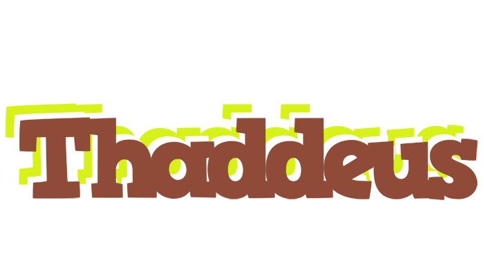 Thaddeus caffeebar logo